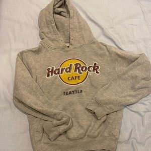 vintage hard rock cafe seattle hoodie